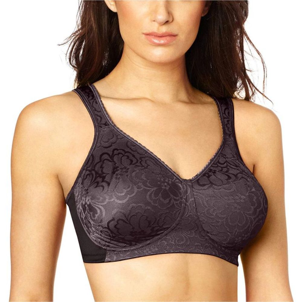 Playtex Women's 18-Hour Ultimate Lift and Support Wire-Free, Black, Size 40D